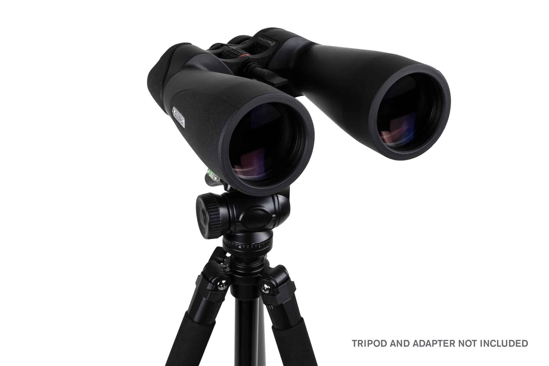  Binocolo gigante Celestron SkyMaster PRO ED 15×70 con lenti ED a bassa dispersione dotate di trattamento multistrato Celestron XLT e rivestimento di fase, corpo rigido e resistente completamente impermeabile e riempito d'azoto, rivestito in gomma. 