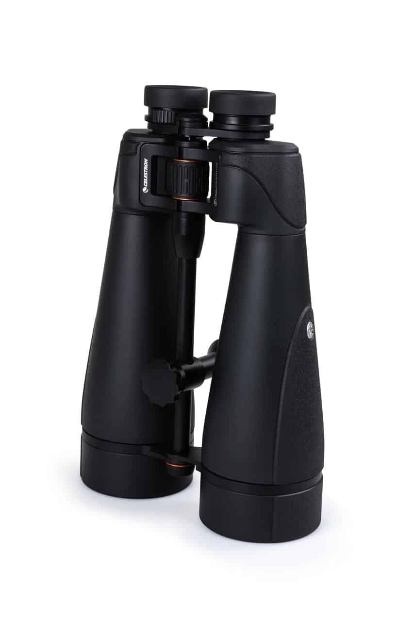  Binocolo gigante Celestron SkyMaster PRO ED 20×80 con lenti ED a bassa dispersione dotate di trattamento multistrato Celestron XLT e rivestimento di fase, corpo rigido e resistente completamente impermeabile e riempito d'azoto 