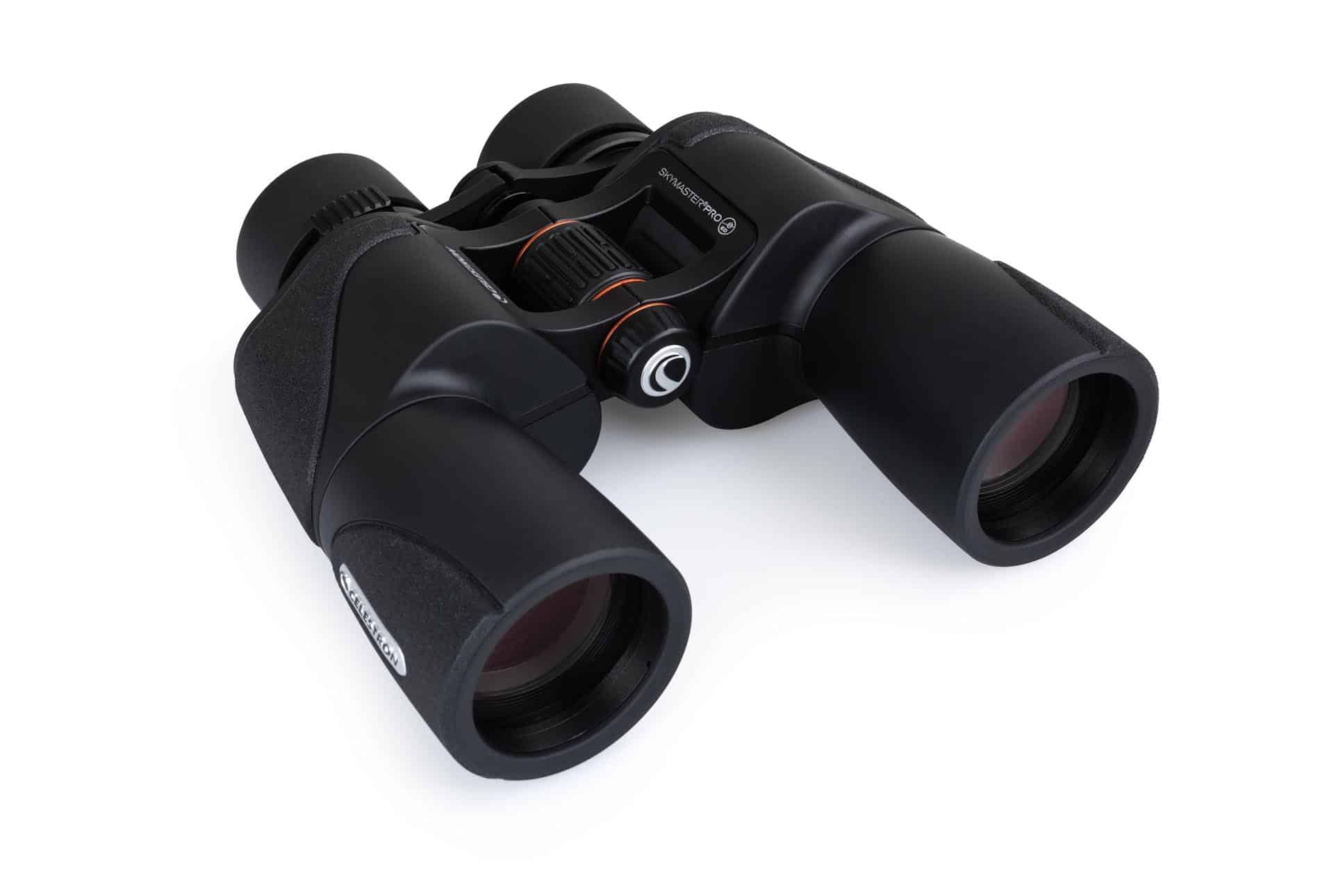  Binocolo Celestron SkyMaster PRO ED 7×50 con lenti ED a bassa dispersione dotate di trattamento multistrato Celestron XLT e rivestimento di fase, corpo rigido e resistente completamente impermeabile e riempito d'azoto, rivestito in gomma.  