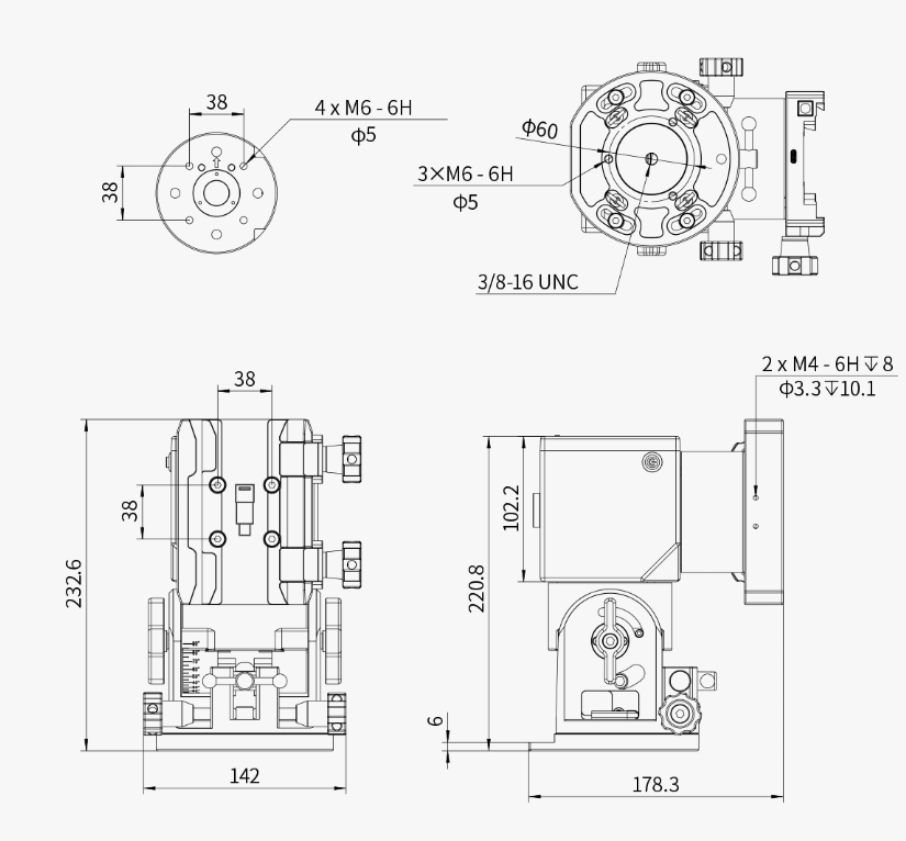 
ZWO AM5 Harmonic Equatorial Mount Nuova Versione
