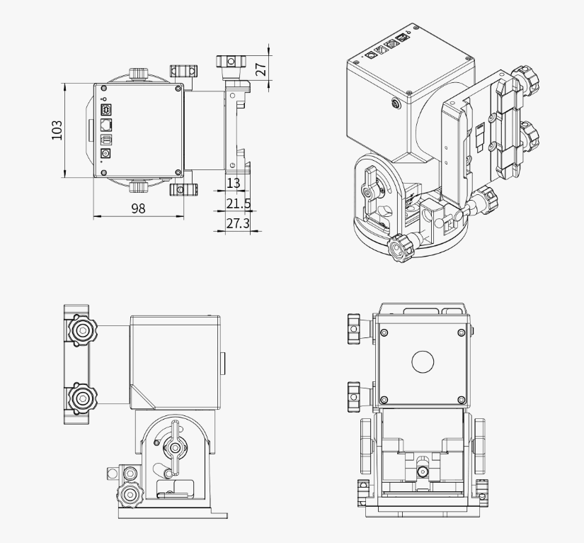 
ZWO AM5 Harmonic Equatorial Mount Nuova Versione
