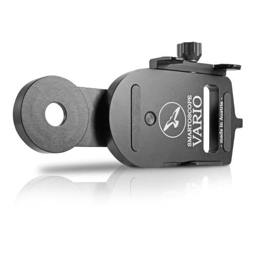  Adattatore smartphone universale Kowa Smartoscope Vario per la fotografia professionale in digiscoping con smartphone. Compatibile con tutti i cannocchiali in commercio. 