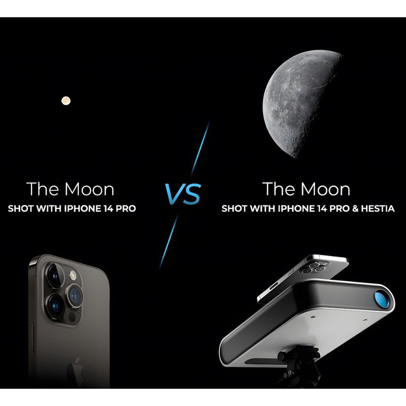  Meet Hestia, the first ever smartphone-based telescope. [EN] 