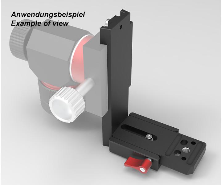  TS-Optics L-Holder for binoculars up to 82 mm aperture and spotting scopes [EN] 