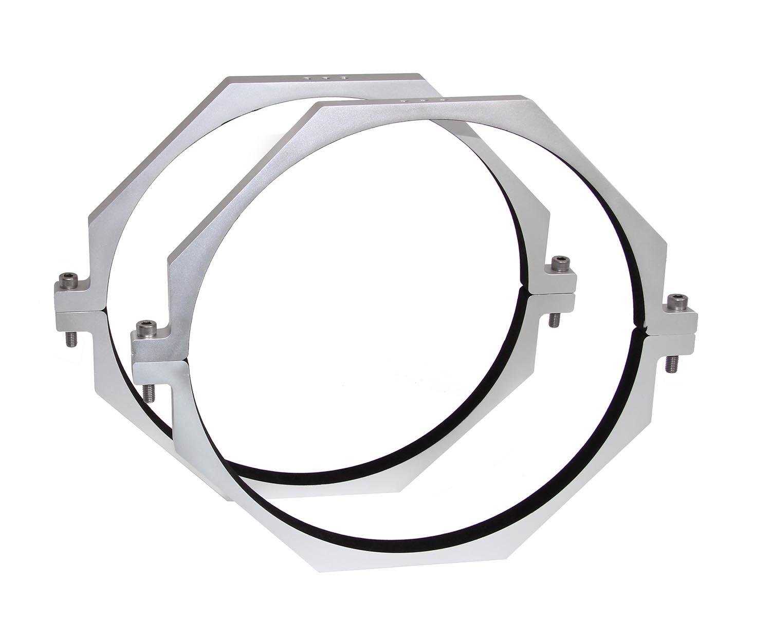  TS-Optics CNC Aluminium Tube Rings for telescopes with 230 mm diameter [EN] 