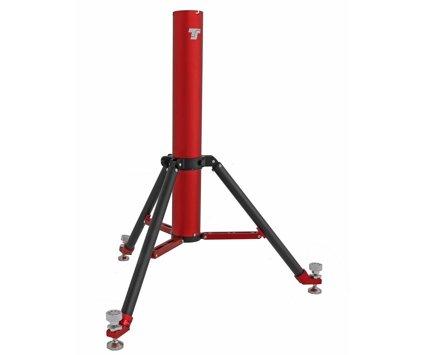  The tripod is designed for Skywatcher EQ6, H-EQ5 or EQ5, Celestron CGEM or iOptron mounts and can be loaded up to 100 kg. [EN] 